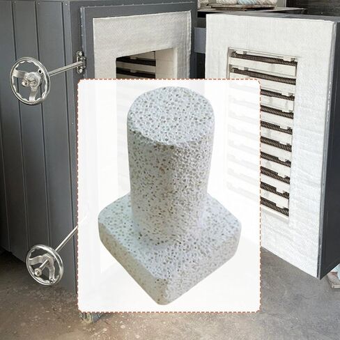 Pottery Kiln Plug Mullite Material Sturdy Peephole Accessory High Performance in Saudi Arabia