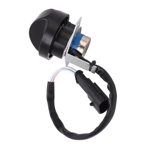 Heavy Duty Throttle Motor Dial Knob Switch Universal Replacement for Sunward Excavator ABS Alloy Steel Construction with 3 Pins Plug Compatible with SWE in Kuwait