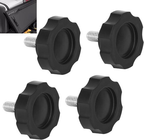 4 Pack 356A0014 Lock Knob Compatible with BAKFlip MX4 G2 Tonneau Cover Lock Replacement Parts - Bed Cover Parts in Kuwait