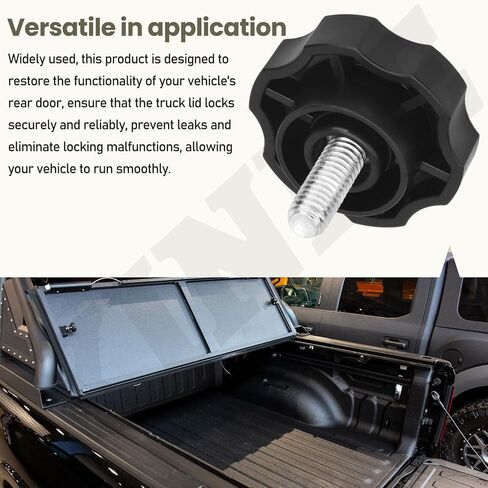 4 Pack 356A0014 Lock Knob Compatible with BAKFlip MX4 G2 Tonneau Cover Lock Replacement Parts - Bed Cover Parts in Kuwait