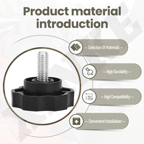 4 Pack 356A0014 Lock Knob Compatible with BAKFlip MX4 G2 Tonneau Cover Lock Replacement Parts - Bed Cover Parts in Kuwait