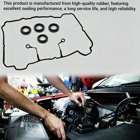 22441-2E000 Valve Cover Gasket Replacement, Engine Head Valve Cover Gasket Set for Hyundai Tucson Elantra Sonata Kia Forte Soul Optima 2011-2019 1.8 2.0 NA Replace VS50824R VS50644S in Kuwait