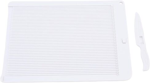 Ahgsup Mini Scoring and Folding Board Set with Bone Folder, Craft Embossing Tool for Card Making Measurement in Cm and Inch, Great for Decorating in Kuwait