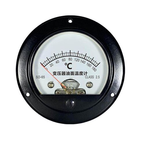 SD65 180 ℃ محول مستوى الزيت ميزان الحرارة 24 فولت إدخال مؤشر التناظرية أداة 65 مللي متر 1 قطعة in Kuwait