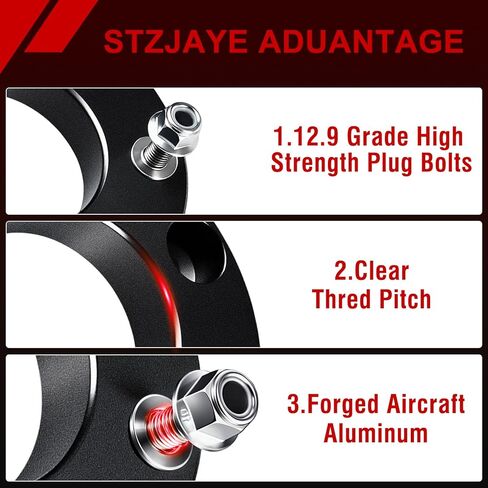 1.5inch Leveling Kit for Avalanche 2007-2013, Front Strut Spacers for 2007-2014 Suburban 1500/Yukon XL 1500, for 2007-2025 Silverado 1500/Sierra 1500/Tahoe/Sierra/Yukon, for 15-25 Suburban/Yukon XL in Kuwait