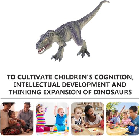 FRCOLOR 9" Tyrannosaurus Figure Simulation Dinosaur Artware Ornament Decorative Animal Craft Educational Toy for Kids Learning and .05X3.74X3.14 Inches in Kuwait