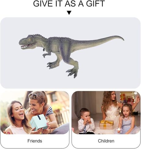 FRCOLOR 9" Tyrannosaurus Figure Simulation Dinosaur Artware Ornament Decorative Animal Craft Educational Toy for Kids Learning and .05X3.74X3.14 Inches in Kuwait