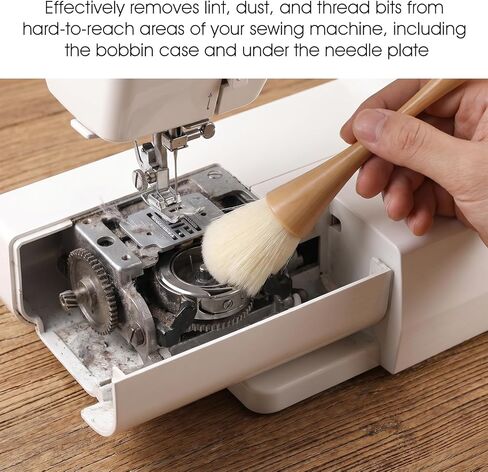 2-Pack Sewing Machine Cleaning Kit, Duster Brush, Dust Cleaning Brush for Keyboard, Quilting and Craft Tool in Kuwait
