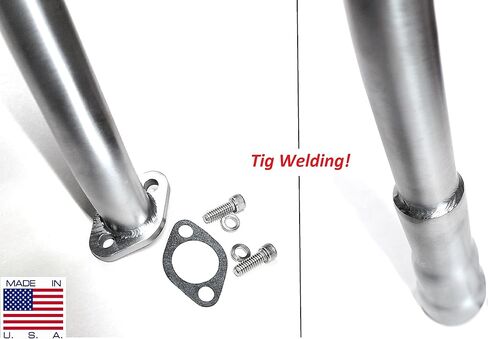 Tecumseh 5.0-6.5 OHV Engine Header Exhaust Pipe for Go Kart Fun Cart Minibike. in Kuwait
