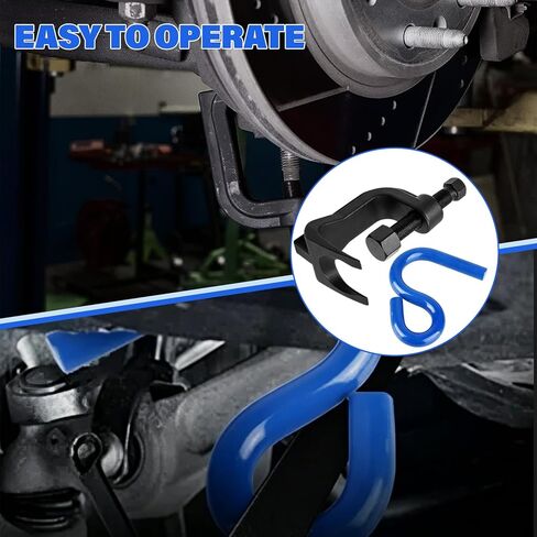 25112 Ball Joint Separator, Adjustable Ball Joint Puller with 2-3/8" Opening Range, Heavy Duty Ball Joint Removal Tool for Cars, Trucks & SUVs, with Lower Control Arm Prying Tool in Kuwait