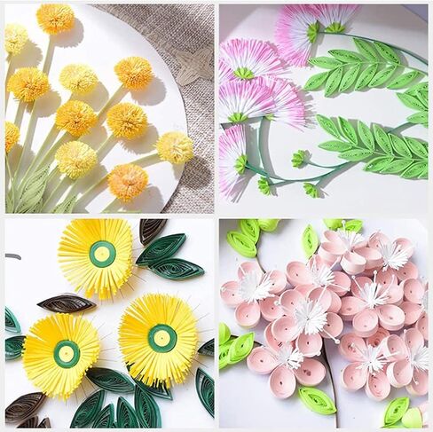 Paper Quilling Kit,Fringer Cutting Machine with 0.3~4mm Adjustable Fringe Width & Electric Quilling Paper Pen & DIY Roller Quilting Tools in Kuwait