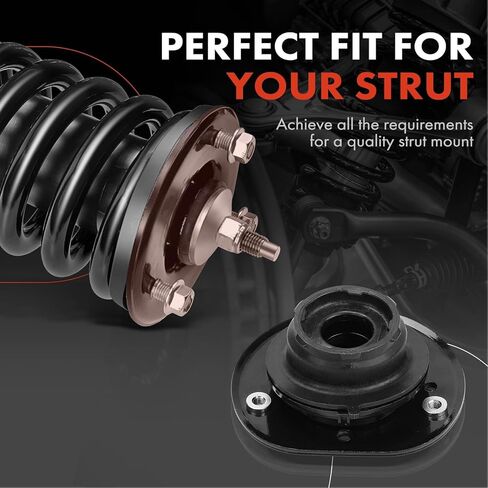 A-Premium Front Suspension Strut Mounts Compatible with Ford Edge 2015-2021 & Lincoln MKX 2016-2018, Nautilus 2019-2021, 2-PC Set in Kuwait