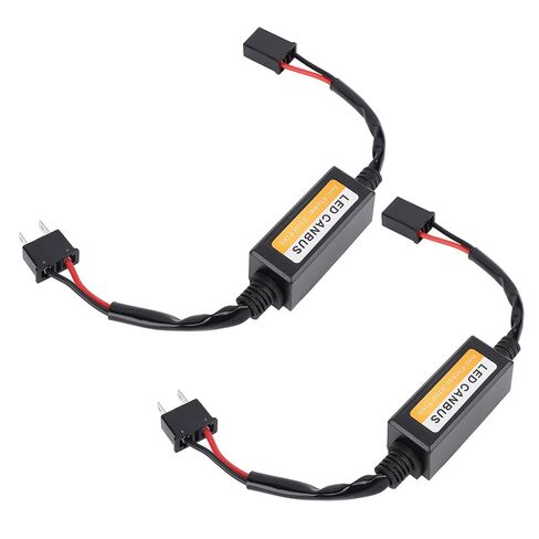 2pcs H7 LED Headlight Decoder Plug and Play Anti-Flicker Canbus Error Decoder in Kuwait
