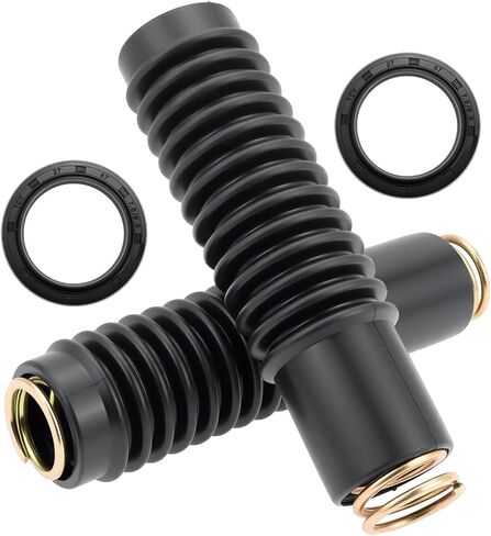 For Honda CT90 Front Fork Boots Rebuild Kit with Spring Seal Compatible with Honda CB125 CL125 CS90 CT90 TRAIL90 CT110 S90 CL90 Replace 51611-459-880 in Kuwait
