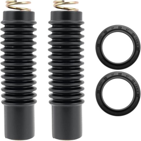 For Honda CT90 Front Fork Boots Rebuild Kit with Spring Seal Compatible with Honda CB125 CL125 CS90 CT90 TRAIL90 CT110 S90 CL90 Replace 51611-459-880 in Kuwait