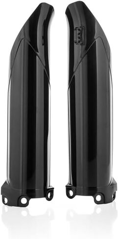 Acerbis Lower Fork Cover Set Black Compatible with Kawasaki KX250F 2017-2026/KX450F 2016-2026/KX250X/450X 2021-2026 - 2403060001/2982550001 in Kuwait