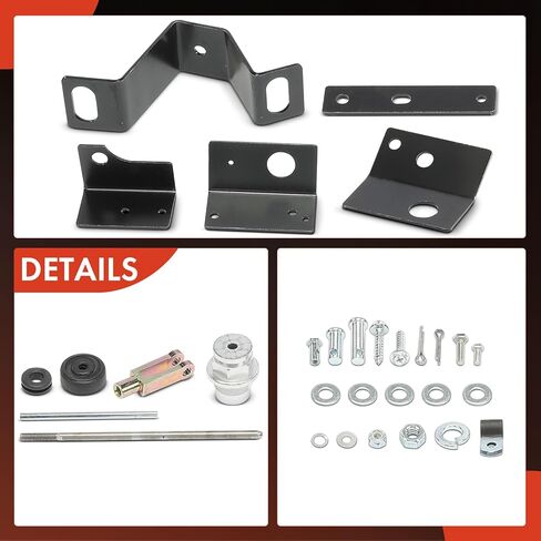 A-Premium Axle Shaft Disconnect Conversion Differential Cable Lock Kit Compatible with Chevrolet Tahoe 1995-1998, Blazer, K1500/K1500 Suburban, K2500 & GMC Yukon, K1500/K1500 Suburban, K2500, 4WD in Kuwait