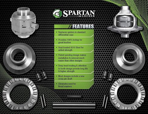 USA Standard Gear Spartan Locker for Toyota 9.5" Land Cruiser, 30 Spline, with HD Cross pin Shaft in Kuwait