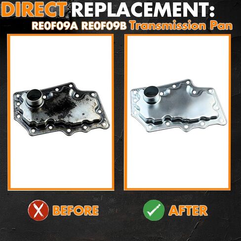 RE0F09A، RE0F09B وعاء فلتر ناقل الحركة CVT مع حشية 31726-1XA01 متوافق مع Nissan 07-13 Altima، 03-07/09-16 Murano، 07-15 Maxima، 11-16 Quest in Saudi Arabia