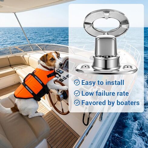 Ckhoid 35 Set Marine Grade Twist Lock Fasteners Rustproof Turn Button Eyelet, Stud & Mounting Screws, Zinc Alloy Caravans Quarter Turn Buttons for Boats, RVs & Caravans in Kuwait