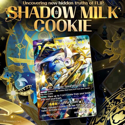 CookieRun TCG: لعبة الحقيقة والخداع - حزمة من 4 حزم معززة - لعبة بطاقات التداول الشجاعة، اللعب الاستراتيجي وبناء مجموعة بطاقات المعركة، متنوعة عشوائيًا in Kuwait
