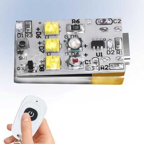 Remote Control of the Strobe Light, Anti Collision Light for FAA Drone Night Flying, Fits DJI Drone,Quadcopter, Toy Airplanes in Kuwait