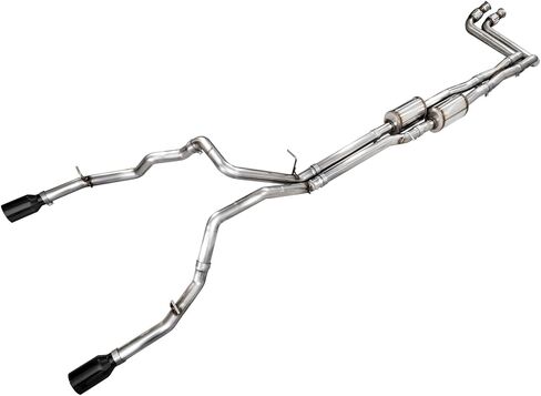 عادم AWE 0FG Catback لـ 2025+ RAM 1500 3.0TT - أطراف سوداء ماسية in Kuwait