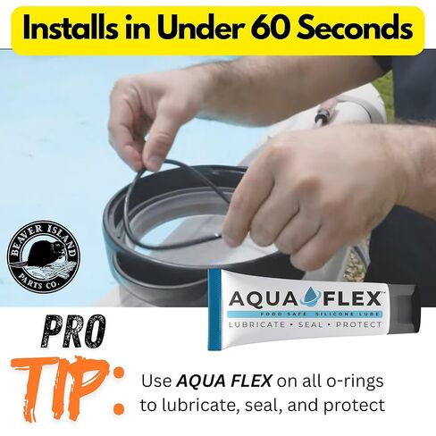 استبدال لـ Bestway Flowclear رقم الجزء P6113 صمام تنقية الهواء على شكل حرف O (علوي) حشية لمضخة الفلتر (عبوة من 4 قطع) in Kuwait