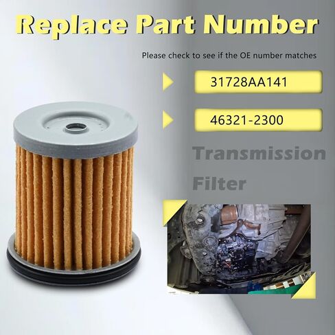 TR580 TR690 Automotive Trans Transmission Filter Kits Oil Pan Gasket 2.0L 2.4L 2.5L 3.6L Fits for Subaru Impreza Crosstrek Forester Legacy Outback Wrx Ascent Xv Crosstrek # 31835AA030 in Kuwait