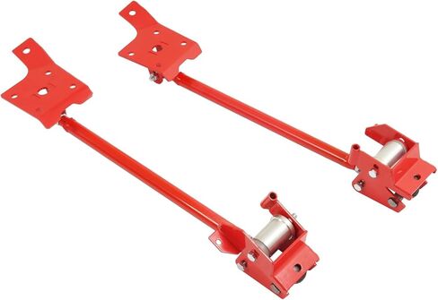 مجموعة قضبان ربط الجر ذات الأوراق الفولاذية الحمراء - لقطع غيار وملحقات كوبيه Firebird Camaro1970-1981 - قضبان ربط الجر للتحكم في المسمار in Kuwait