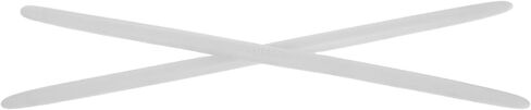 2pcs 40cm Silicone Car Door Protector Strips, Anti-Collision Bumper Guards Adhesive for Cars, Trucks, and Suvs, White Extended Length Door Edge Guards for Scratch Prevention in Kuwait