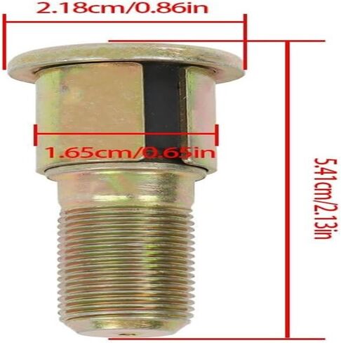 4pcs New Door Striker Pin For Peterbilt 330 335 359 370 378 379 2012972 20-12972 OEM for Genuine Replacement in Kuwait