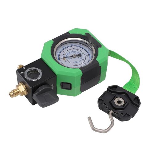أداة تشخيص الضغط المنوع من Greensen HVAC مع ضوء LED وشحن لإعادة شحن المبردات R410A R22 R32 in Kuwait