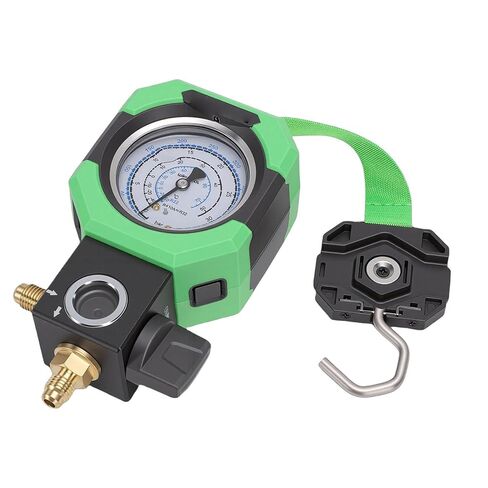 أداة تشخيص الضغط المنوع من Greensen HVAC مع ضوء LED وشحن لإعادة شحن المبردات R410A R22 R32 in Kuwait