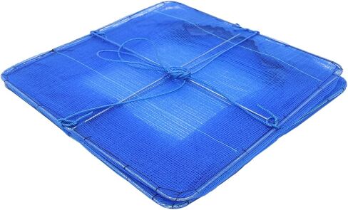 YIYIBYUS 4-Layer Drying Net Holder, Folding Fish Drying Net Mesh Hanging Food Drying Rack with Zipper in Kuwait