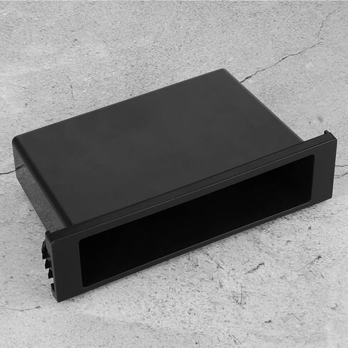 Radio Storage Box, 1Din Car Stereo Radio Storage Box Inner Organizer double din to single din kit,single din cup holder,marine radio holder, normal, popular in Kuwait