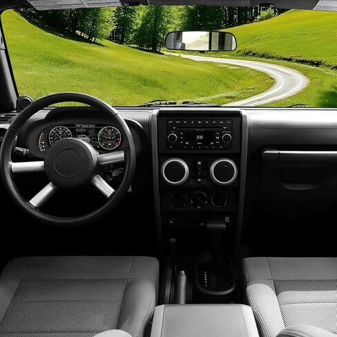 12.3’’digital instrument cluster Compatible with Jeep Wrangler JK 2007-2010 dashboard speedometer tachometer, Plug & Play in Kuwait