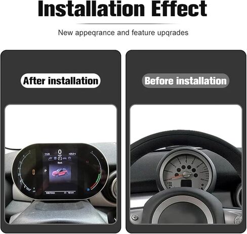 مجموعة رقمية متوافقة مع BMW MINI R55 R56 R57 R58 R59 R60 2007-2016 R Series لوحة عداد السرعة لوحة أجهزة التبديل in Kuwait