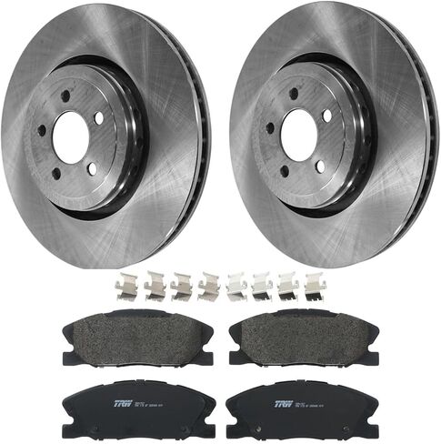 Replacement Brake Disc and Pad Kit Front for Dodge Charger (2022) OE-Style Big Brake Kit Compatible in Kuwait