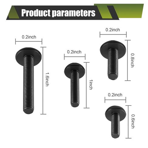 177 PCS Motorcycle Fairing Bolt Kit, M5 M6 Stainless Steel Windscreen Screws, Windshields Fasteners Clips, Universal Fairing Bolts Nut Clips Kit for Most Motorcycles (Black) in Kuwait