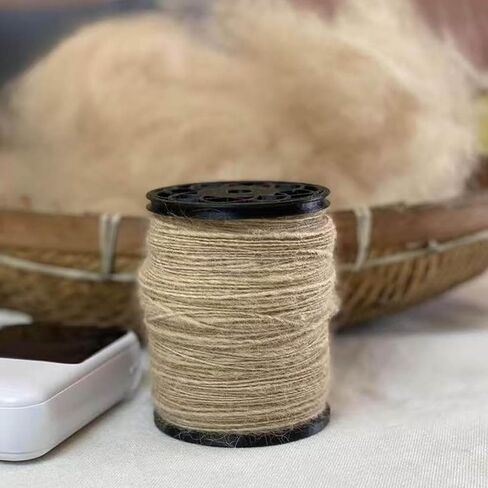 COYEUX Electric Yarn Spinner, Portable Wool Spinning Cart, Capacity 2.8oz(80G),Max Speed ​​800RPM, with Foot Switch, for Yarn Weaving Blendin and Wool Fibre Twisting in Kuwait