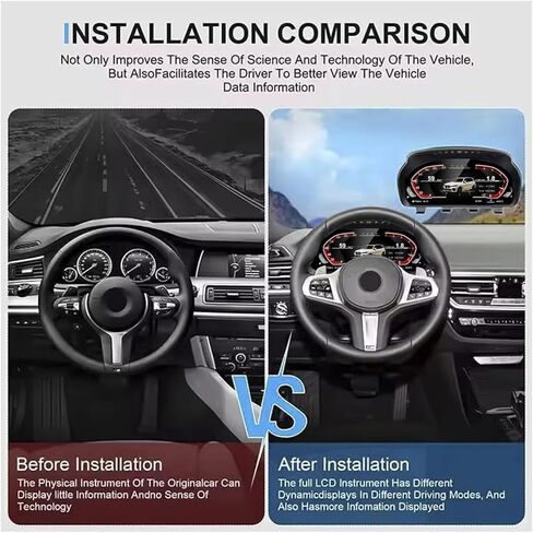 Cluster Digital Board Compatible With BMW 5/6/7 Series X3/X4/X5/X6 F01 F07 F10 F15 F16 F18 F25 F26 Odometer, Speedometer in Kuwait