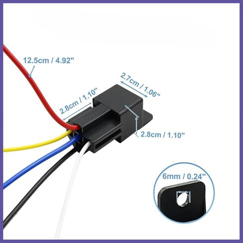 3 قطعة JD-2912 5 دبوس تيار مستمر 48 فولت 40A مفتاح مرحل الصمامات العالمي مع تسخير in Kuwait