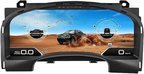 15" Car Digital Dashboard Cluster Compatible with Chevrolet Silverado Tahoe Suburban GMC Yukon Sierra 2007-13 Virtual Instrument Panel in Kuwait