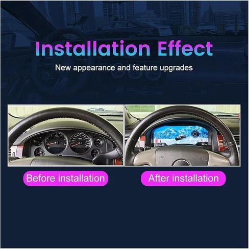 15" Car Digital Dashboard Cluster Compatible with Chevrolet Silverado Tahoe Suburban GMC Yukon Sierra 2007-13 Virtual Instrument Panel in Kuwait