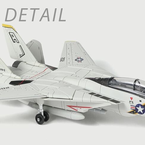1:72 Scale F-14 Fighter Jet Quick Build Model Kit Plastic F14 Fun Toy Airplane Assembly Aircraft Model with Stand Kids Suit for Birthday (36PCS) in Kuwait