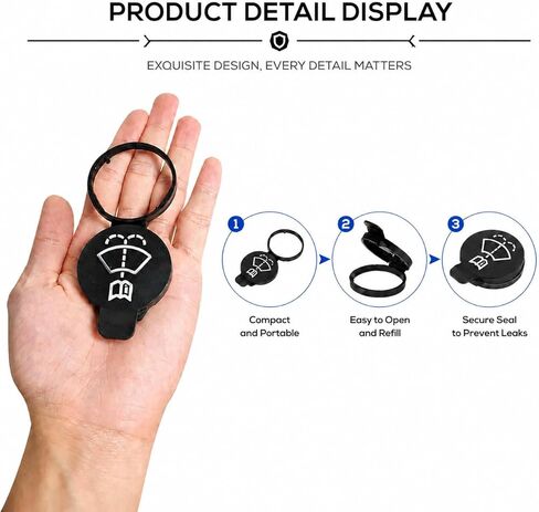 Windshield Wiper Fluid Cap Replacement for GMC Chevrolet Cadillac Buick Camaro Silverado Cruze, Washer Reservoir Cap OEM 12767700 13227300 1450270, 4 Pack in Kuwait