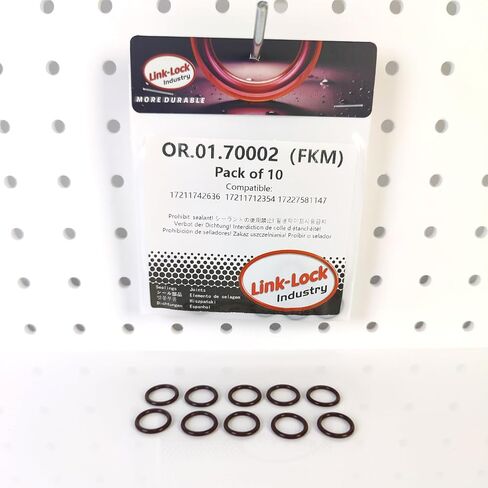 10PCS FKM Viton OR.01.70002 O-Ring Gasket for Transmission Cooling Pipe 17211742636 17211712354 17227581147 forBMW E46 E90 E93 E60 E65 F82 E66 F02 E70 E71 E85 in Kuwait