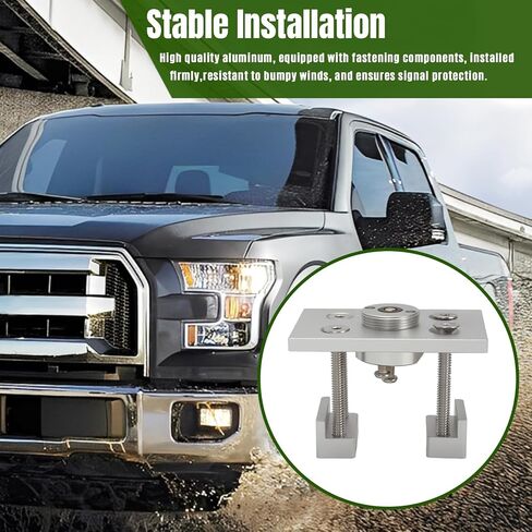 for Truck Stake Pocket NMO Antenna Mount – Fit for Ford F-Series, Chevy Silverado, Ram 1500/2500/3500, Toyota Tundra in Kuwait