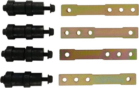 1" 2" 3" 4" Adjustable Rear Shackle Lift Kit Compatible with 1962-1979 Camaro Firebird Nova SK-5001 in Kuwait